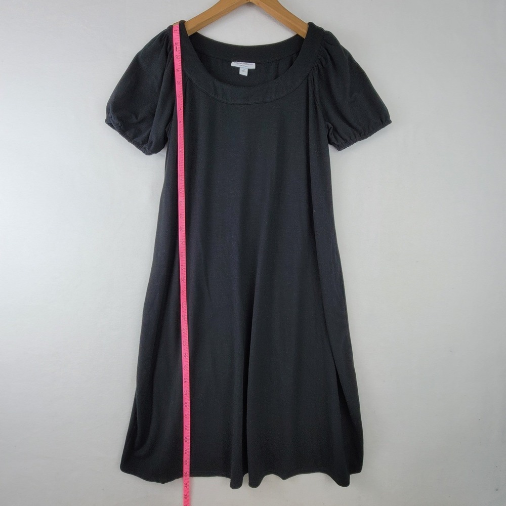 Liz Lange Maternity for Target Black Puff Sleeve Scoop Neck Dress Small 2027 - Picture 10 of 16